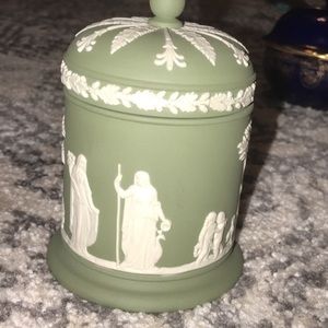 antique Wedgwood classical canister